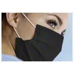 Medizinischer Einmal-Mundschutz mit Elastikband und Nasenbgel, 50 Stck