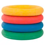 Moosgummiring,  17 cm, 4er Set
