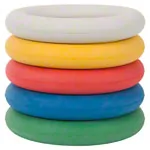 Moosgummiring,  17 cm, 5er Set