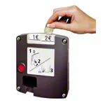 Produktbild: Münzpfandschloss SAFE-O-MAT für Metallschränke, mit Twin-Coin-Funktion