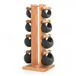 Produktbild: NOHRD Swing Turm inkl. 8 Swing Hanteln, 40 kg, Eiche