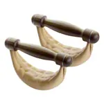 NOHrD Swing Hantel Nussbaum, 1 kg, Paar