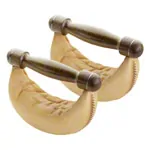 NOHrD Swing Hantel Nussbaum, 2 kg, Paar