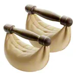 NOHrD Swing Hantel Nussbaum, 6 kg, Paar