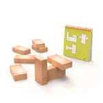 Produktbild: Nikitin Lernspiel Bausteine N4