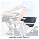 Patientengurt mit Beinschlaufen und Boden fr elektrisches Aufrichtsystem