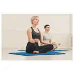 Pilates- und Yogamatte, LxBxH 140x60x0,6 cm, blau