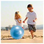 Abbildung zeigt Play and Beach Ball, blau, � 45 cm