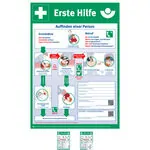 Poster Erste Hilfe, LxB 59x42 cm