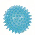 Reflex-Ball,  9 cm, blau-transparent