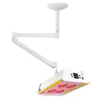 Abbildung zeigt Rotlichtstrahler TGS Therm 4 Deckenmodell inkl. Deckenarm