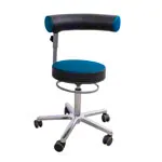Abbildung zeigt Sanus Gesundheitsstuhl mit hhenverstellbarer Lehne, 52-72 cm, Kunstleder