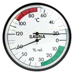 Sauna-Klimamesser inkl. Thermometer und Hygrometer,  13,5 cm