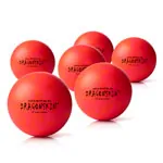 Abbildung zeigt Schaumstoffball Dragonskin Neon, beschichtet,  16 cm, 6er Set