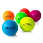 Schaumstoffball Dragonskin Neon, beschichtet,  16 cm, 6er Set