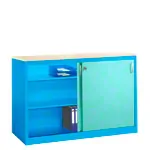 Schiebetrenschrank, HxBxT 100x160x50 cm