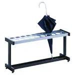 Produktbild: Schirmst�nder f�r 20 Regenschirme, HxBxT 45x100x25 cm