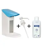 Seifenspender-Set Eurospender Safety plus, + Pumpe + Baktolin Pure 500 ml