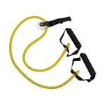 Shoulder Tube Pulley-Set, leicht, gelb