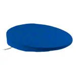 Sitzkeilkissen VB 120 mit Baumwollbezug rund,  38x7/1 cm