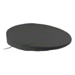 Sitzkeilkissen VB 120 mit Baumwollbezug rund,  38x7/1 cm