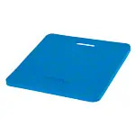Sitzkissen, 39x39x1,5 cm, blau