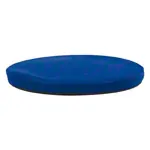 Sitzkissen mit Kunstlederbezug und rutschhemmender Unterseite,  36 cm