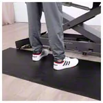 Abbildung zeigt Sport-Tec Anti-Erm�dungsmatte, 2 Module � 90 cm, LxBxH 180x65x1,3 cm, schwarz