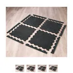 Produktbild: Sport-Tec Bodenschutzmatte 1 m², 4 Matten à 50x50 cm + 8 Randstücke