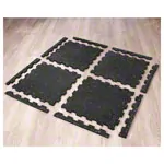 Sport-Tec Bodenschutzmatte 1 m, 4 Matten  50x50 cm + 8 Randstcke