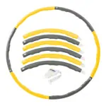 Abbildung zeigt Sport-Tec Hula Hoop Reifen, � 100 cm, 1,5 kg, inkl. Ma�band