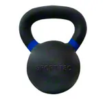 Produktbild: Sport-Tec Kettlebell Powdercoated, 24 kg, schwarz/blau