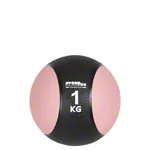 Sport-Tec Medizinball  19 cm, 1 kg, pink