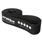 Sport-Tec Powerband aus Latex, LxB 104x4,4 cm, extra stark, schwarz