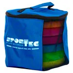 Sport-Tec Soft-Flyer Wurfscheiben-Set, 7 Stck inkl. Aufbewahrungstasche