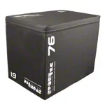 Sport-Tec Sprungtrainer 3-in-1 Soft Plyo Box, 76x61x51 cm