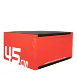 Sport-Tec Sprungtrainer Soft Plyo Box, 45 cm, stapelbar,