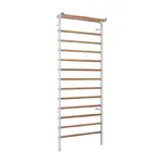 Sprossenwand Metall/Holz, H x B 240 x 90 cm, 14 Sprossen