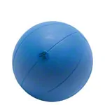 TOGU Medizinball aus Ruton,  28 cm, 3 kg, blau