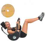TUNTURI Bauchtrainer Power Roller inkl. bungs-DVD
