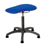 Therapiehocker mit Polster, Standard mit Gleitern