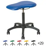 Therapiehocker mit Polster, Standard mit Rollen