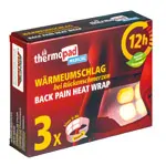 Abbildung zeigt Thermopad W�rmeumschlag bei R�ckenschmerzen, 3er-Box