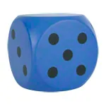 Abbildung zeigt VOLLEY Schaumstoffw�rfel mit Elefantenhaut, LxBxH 50x50x50 cm