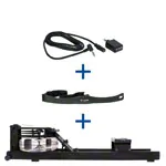 WaterRower Rudergert Shadow, inkl. S4 Monitor, Herzfrequenzempfnger und Brustgurt POLAR T31, Set 3-tlg.