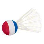 Ersatz Riesen Federball<br> für Shuttleball Spiel