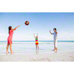 SUNFLEX Big Beachball aus Jersyprene,  35 cm_StripHtml