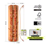 Abbildung zeigt GIBBON Giboard-Set Roots Rocker Travel, Doppelte Slackline