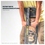 Abbildung zeigt GIBBON Giboard-Set Roots Rocker Travel, Doppelte Slackline