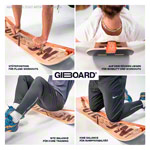 GIBBON Giboard-Set Active Black, Doppelte Slackline